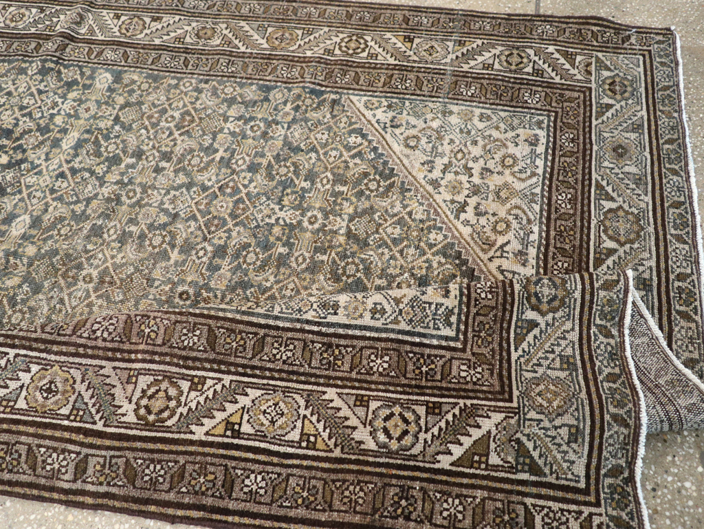 Antique Persian Malayer Gallery Carpet, No.27926 - Galerie Shabab
