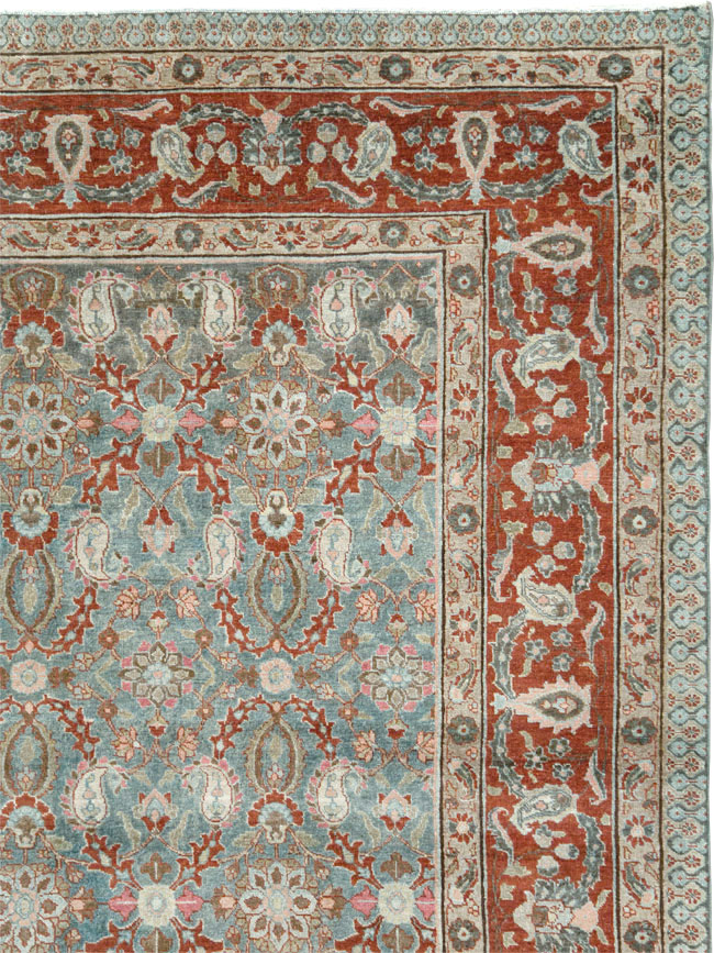Antique Persian Tabriz Carpet, No.27930 - Galerie Shabab
