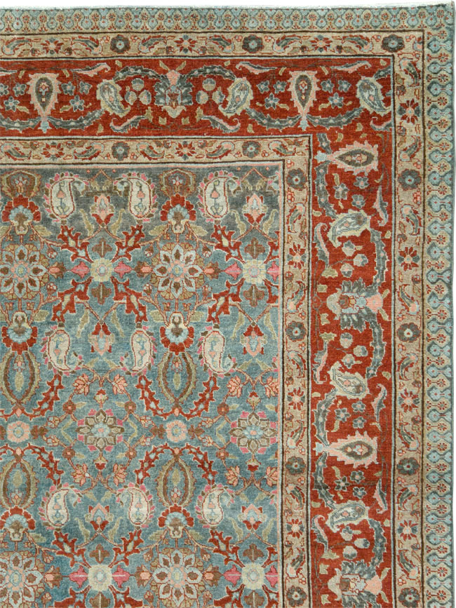 Antique Persian Tabriz Carpet, No.27930 - Galerie Shabab