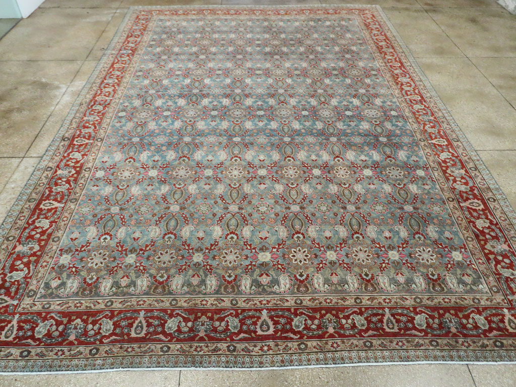 Antique Persian Tabriz Carpet, No.27930 - Galerie Shabab