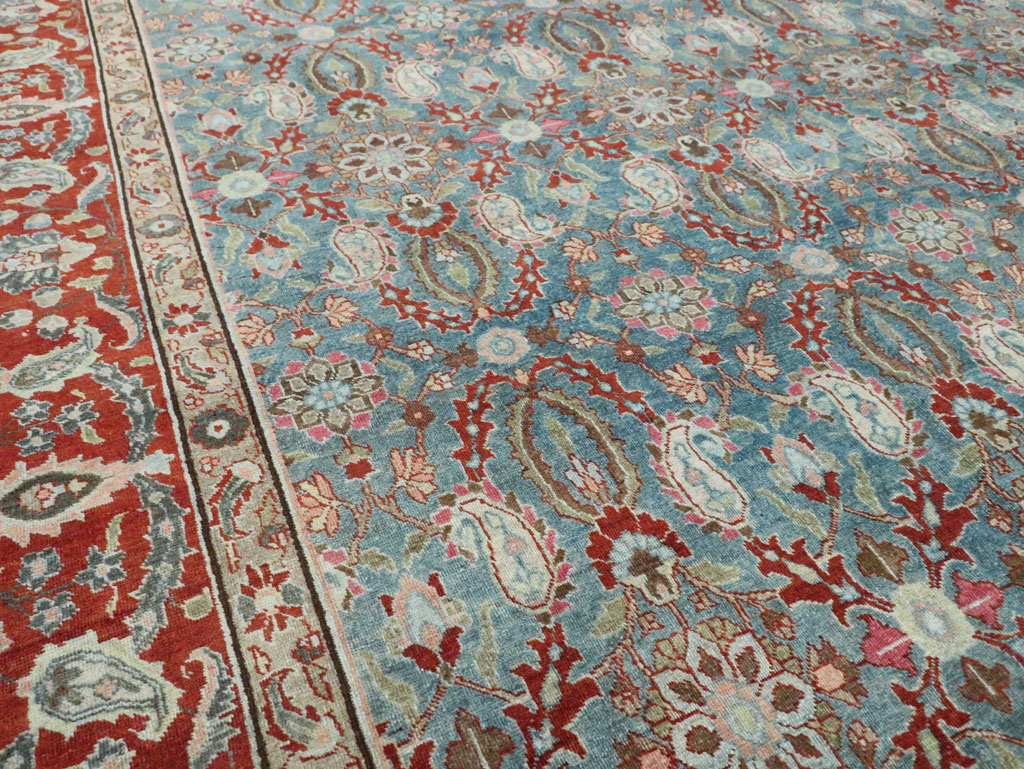 Antique Persian Tabriz Carpet, No.27930 - Galerie Shabab