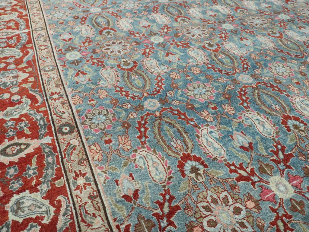 Antique Persian Tabriz Carpet, No.27930 - Galerie Shabab