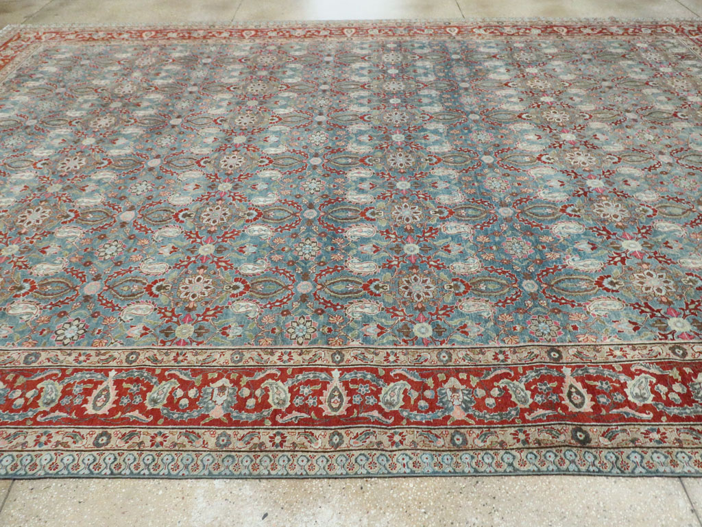 Antique Persian Tabriz Carpet, No.27930 - Galerie Shabab