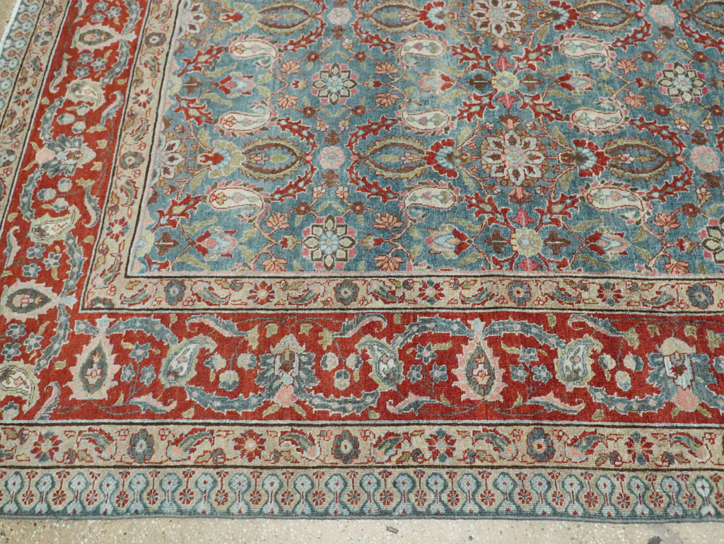 Antique Persian Tabriz Carpet, No.27930 - Galerie Shabab
