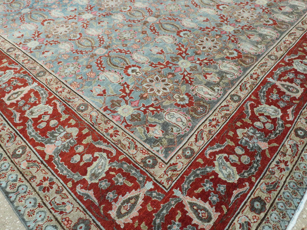Antique Persian Tabriz Carpet, No.27930 - Galerie Shabab