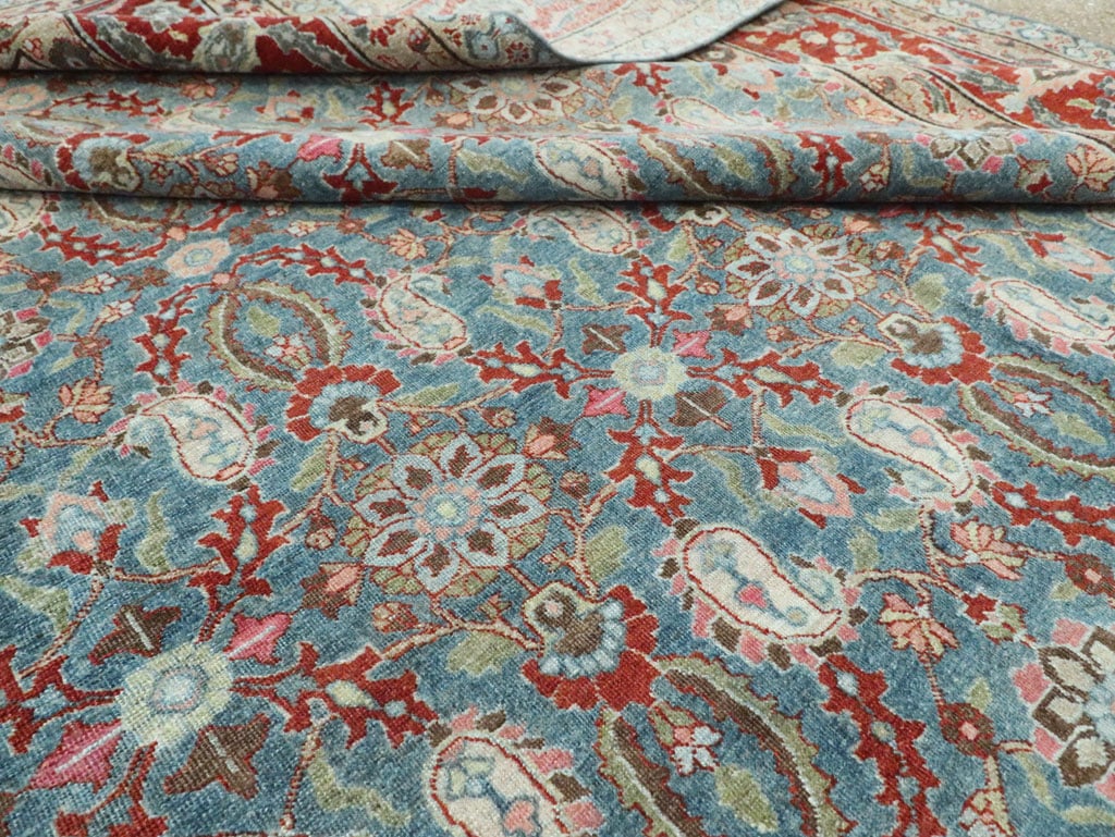 Antique Persian Tabriz Carpet, No.27930 - Galerie Shabab