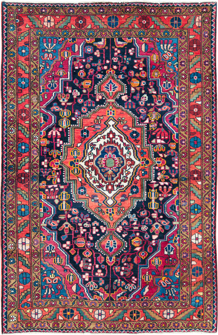 Vintage Persian Malayer Rug, No.27932 - Galerie Shabab