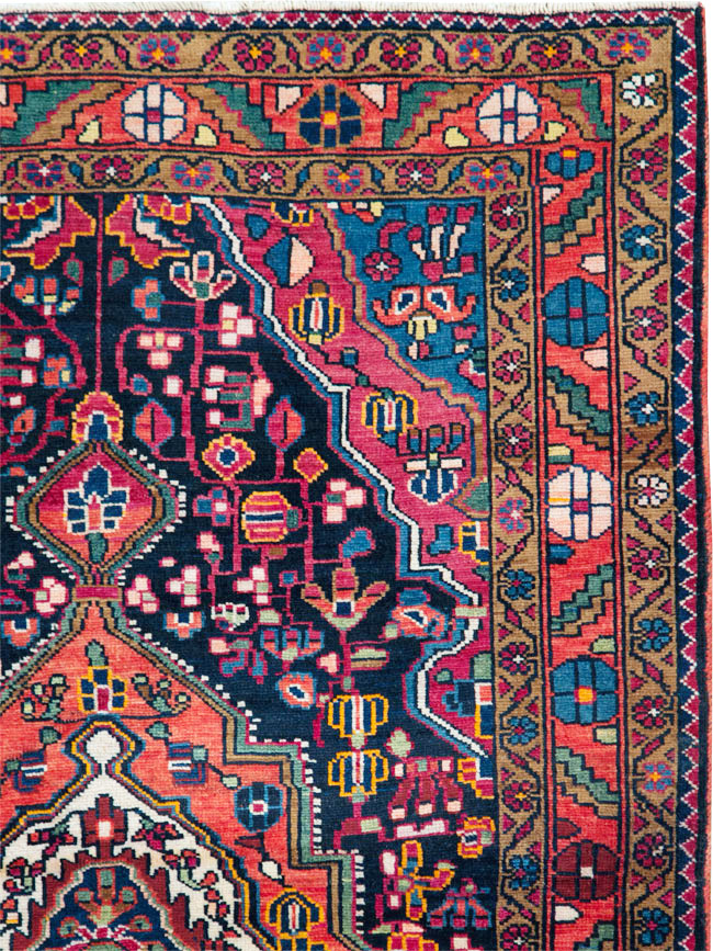 Vintage Persian Malayer Rug, No.27932 - Galerie Shabab
