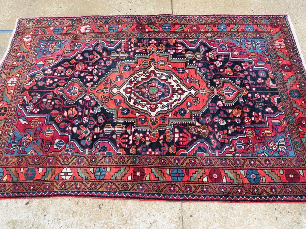 Vintage Persian Malayer Rug, No.27932 - Galerie Shabab