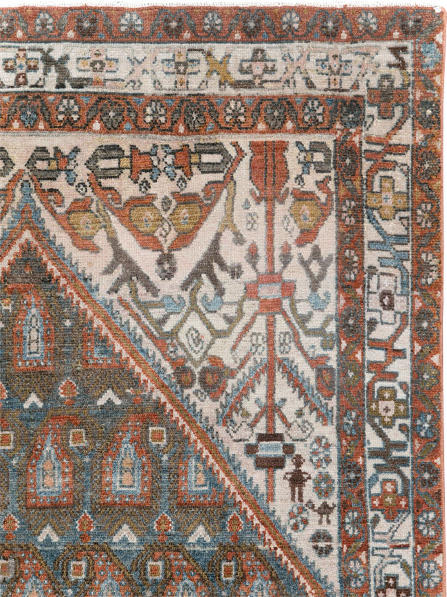 Vintage Persian Malayer Rug, No.27934 - Galerie Shabab