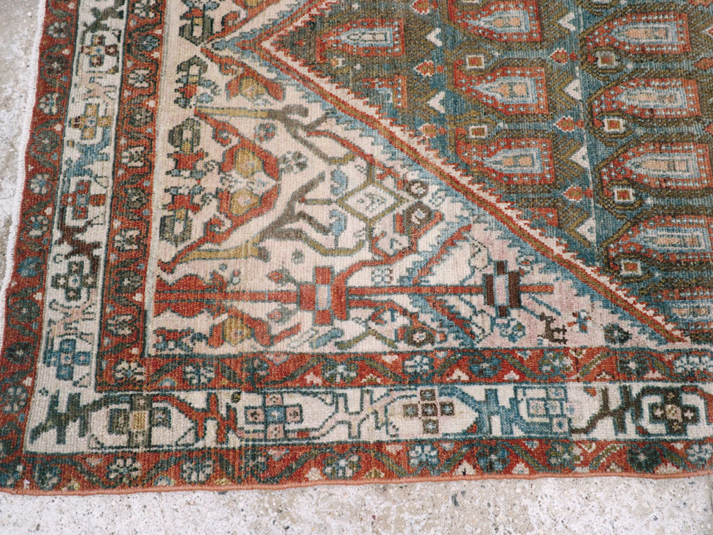 Vintage Persian Malayer Rug, No.27934 - Galerie Shabab