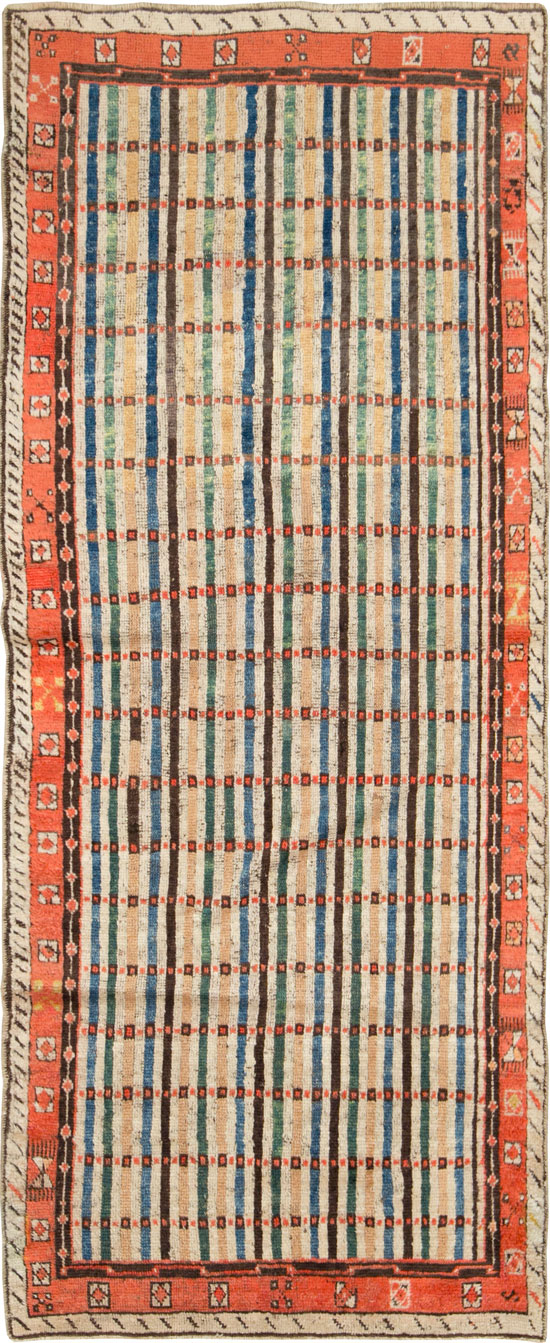 Vintage Turkish Anatolian Runner, No.27939 - Galerie Shabab