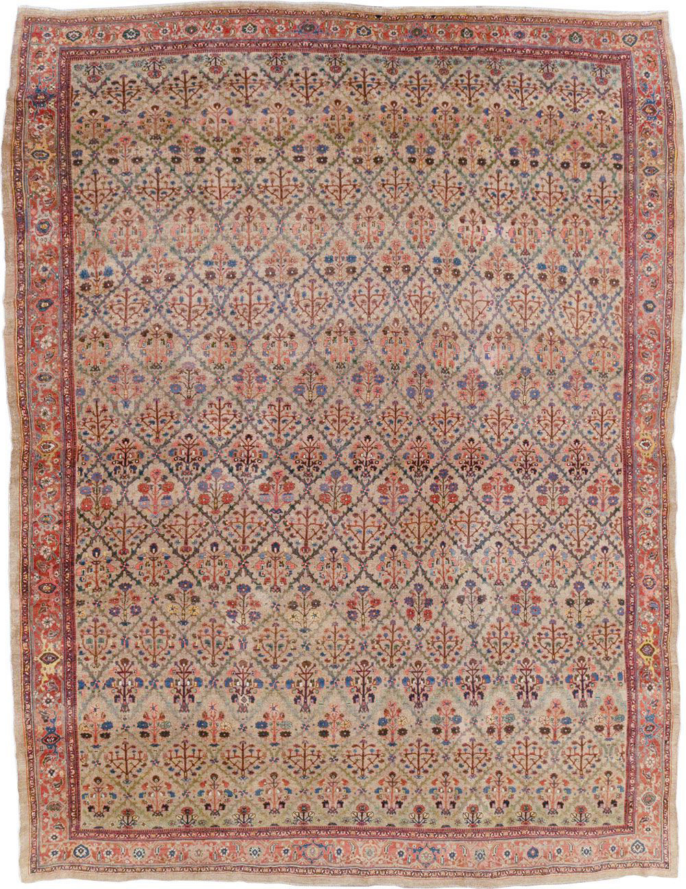Antique Persian Bidjar Carpet, No.27941 - Galerie Shabab