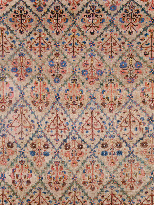 Antique Persian Bidjar Carpet, No.27941 - Galerie Shabab