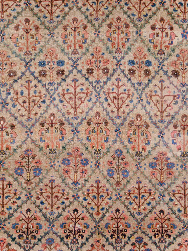 Antique Persian Bidjar Carpet, No.27941 - Galerie Shabab