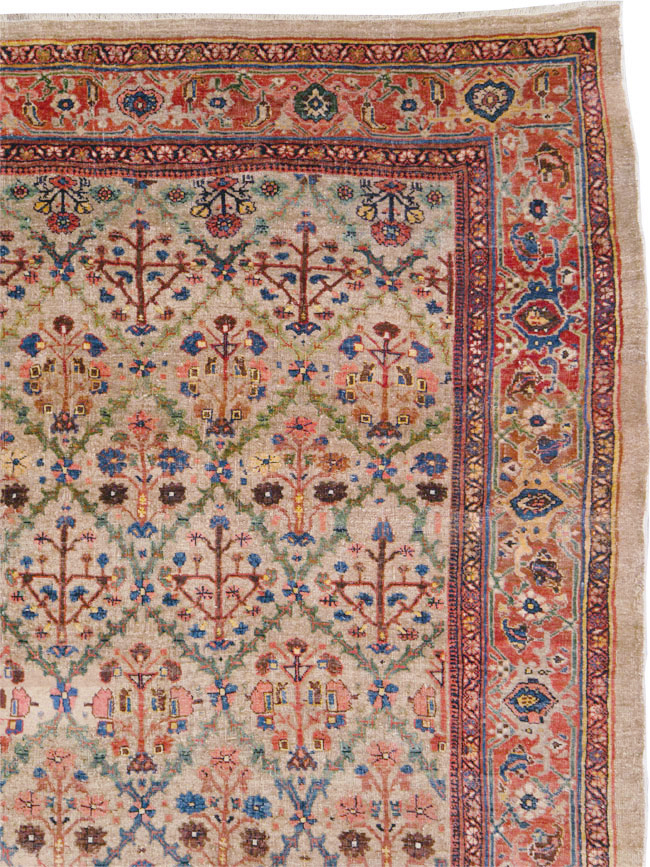 Antique Persian Bidjar Carpet, No.27941 - Galerie Shabab