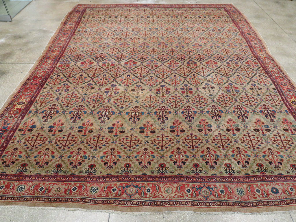 Antique Persian Bidjar Carpet, No.27941 - Galerie Shabab