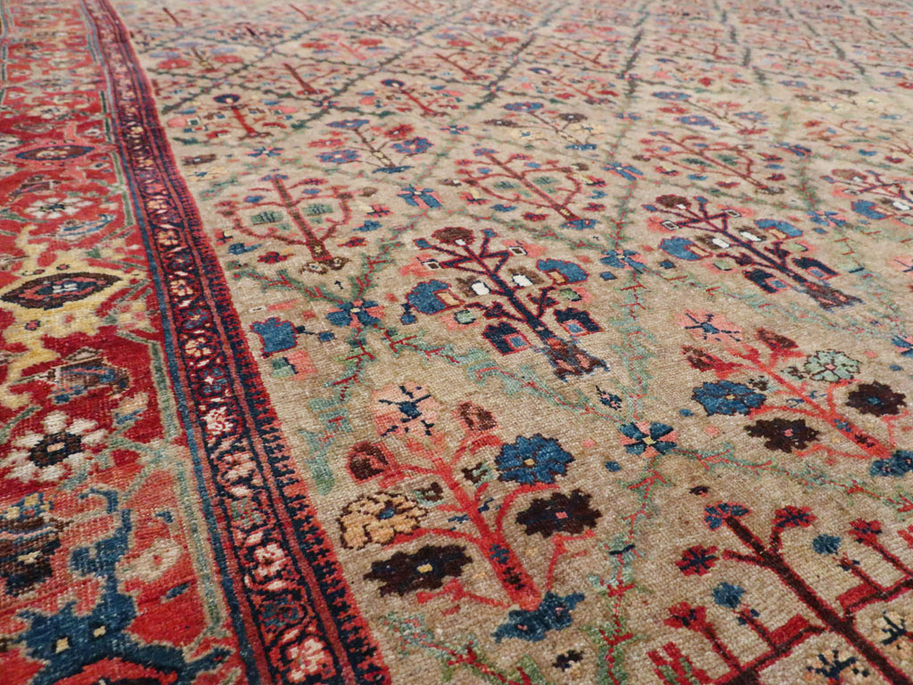 Antique Persian Bidjar Carpet, No.27941 - Galerie Shabab