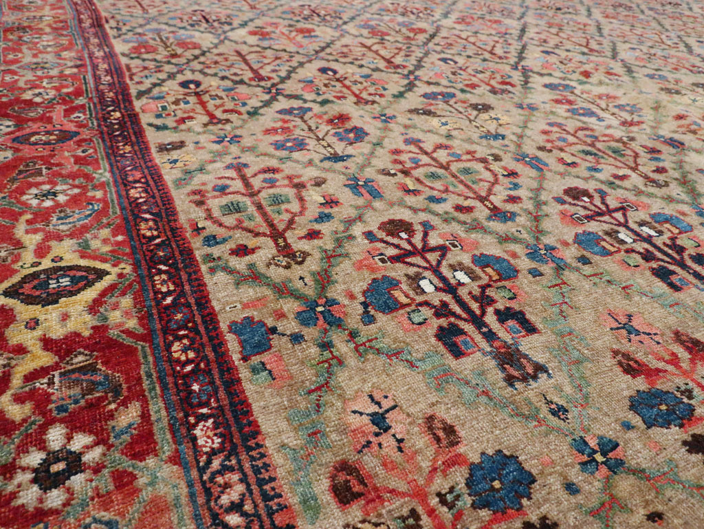 Antique Persian Bidjar Carpet, No.27941 - Galerie Shabab