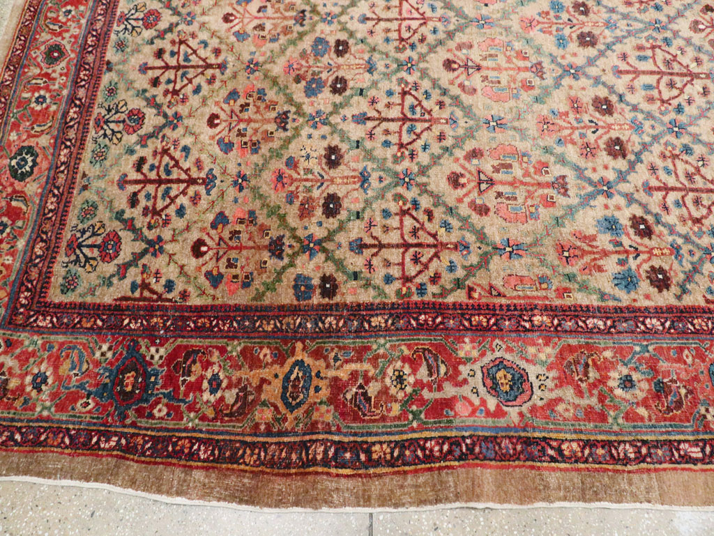 Antique Persian Bidjar Carpet, No.27941 - Galerie Shabab