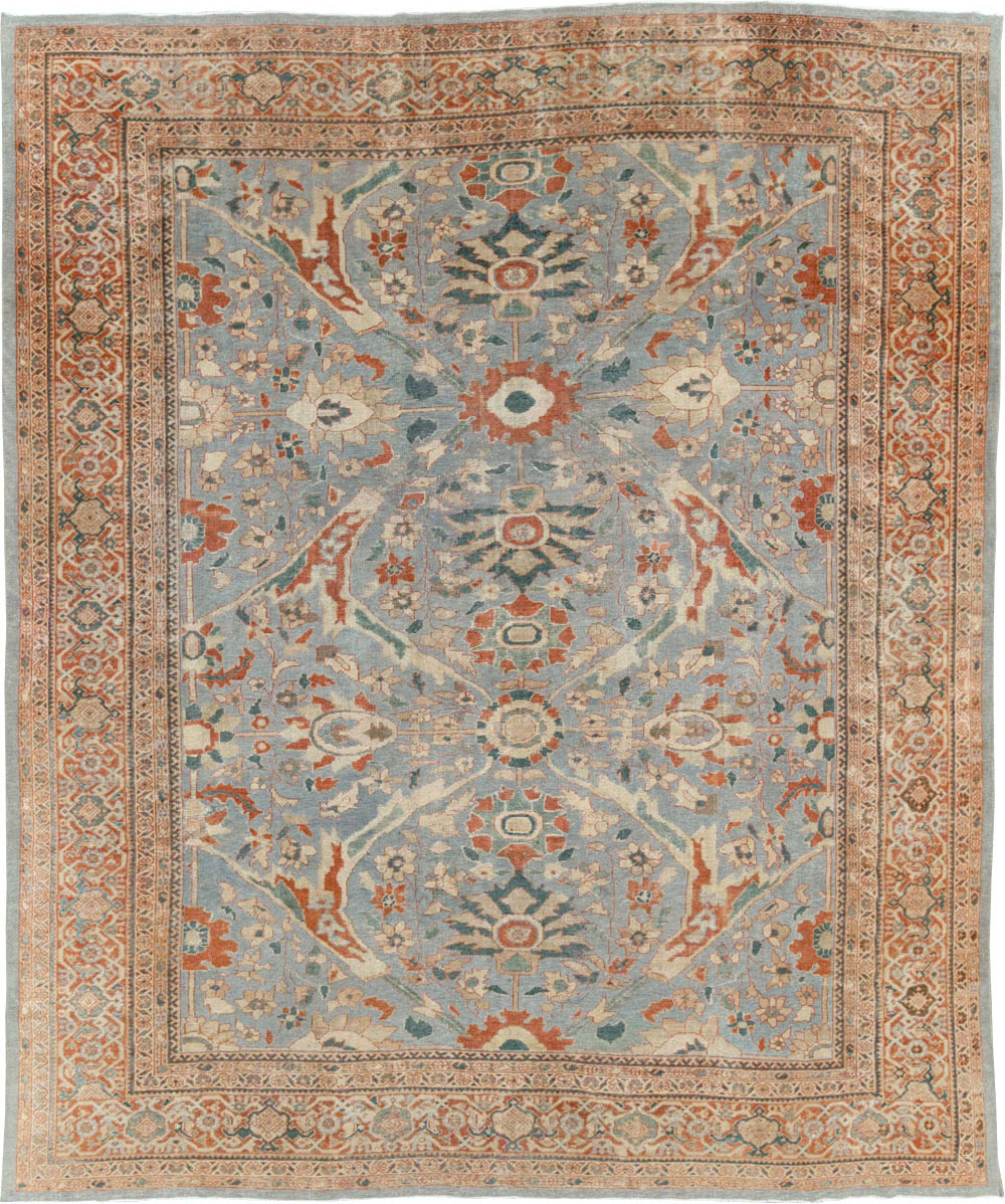 Antique Persian Sultanabad Room Size Carpet, No.27943 - Galerie Shabab