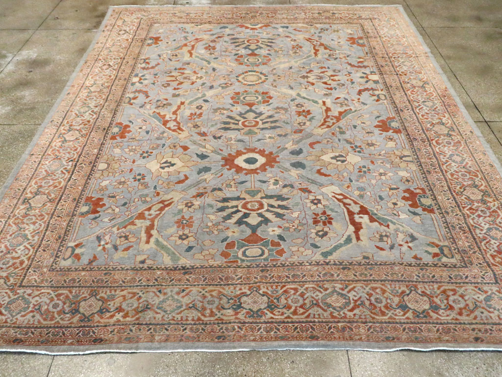 Antique Persian Sultanabad Room Size Carpet, No.27943 - Galerie Shabab
