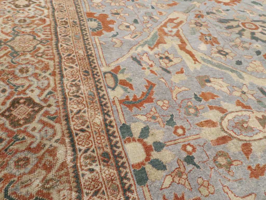 Antique Persian Sultanabad Room Size Carpet, No.27943 - Galerie Shabab