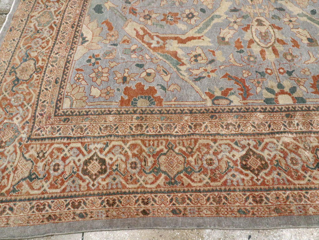 Antique Persian Sultanabad Room Size Carpet, No.27943 - Galerie Shabab