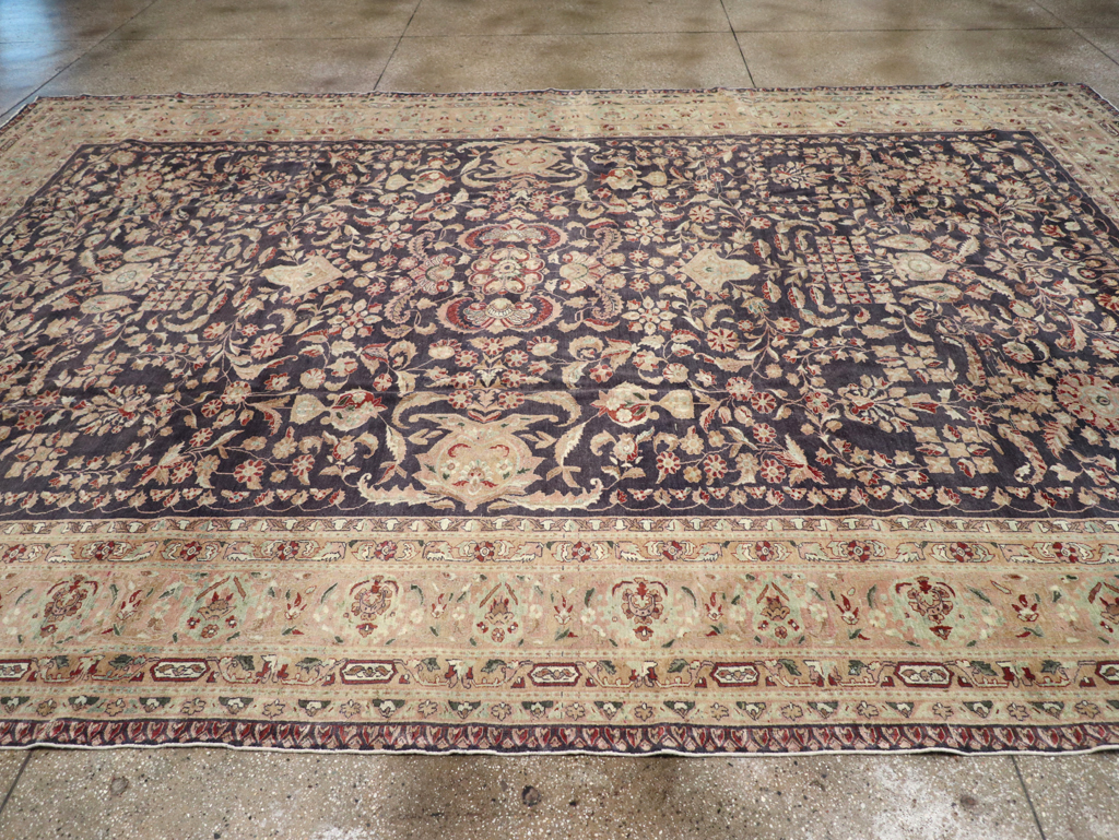 Vintage Persian Sarouk Carpet, No.27951 - Galerie Shabab
