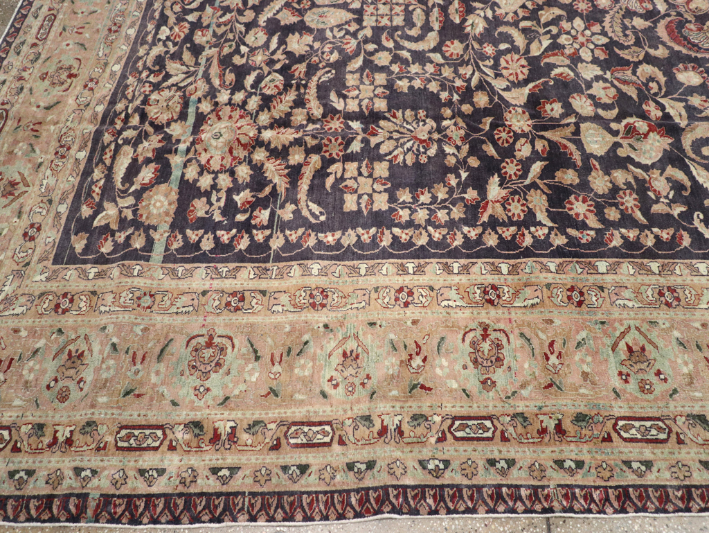 Vintage Persian Sarouk Carpet, No.27951 - Galerie Shabab