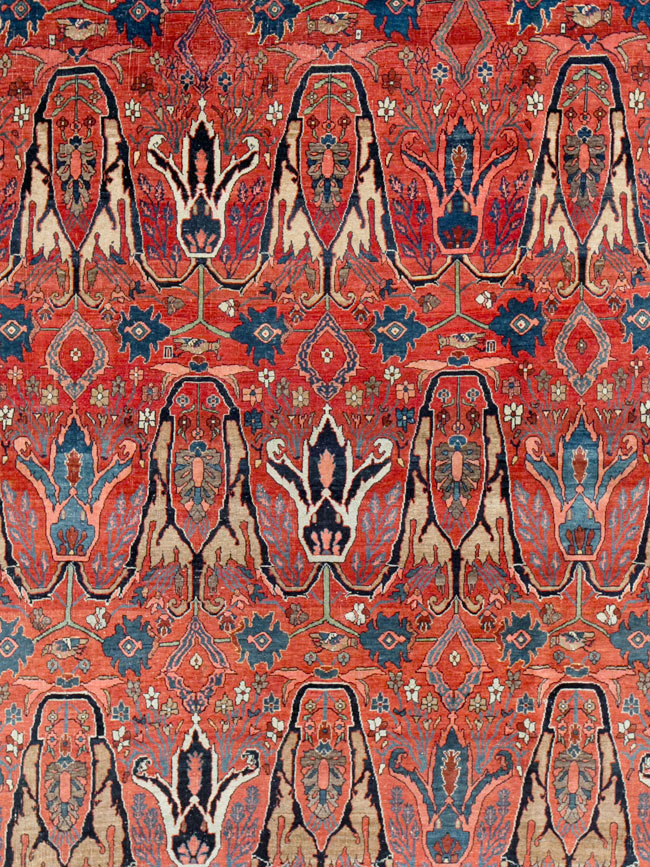 Antique Persian Bidjar Carpet, No.27965 - Galerie Shabab