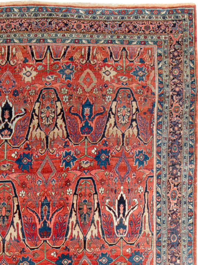 Antique Persian Bidjar Carpet, No.27965 - Galerie Shabab
