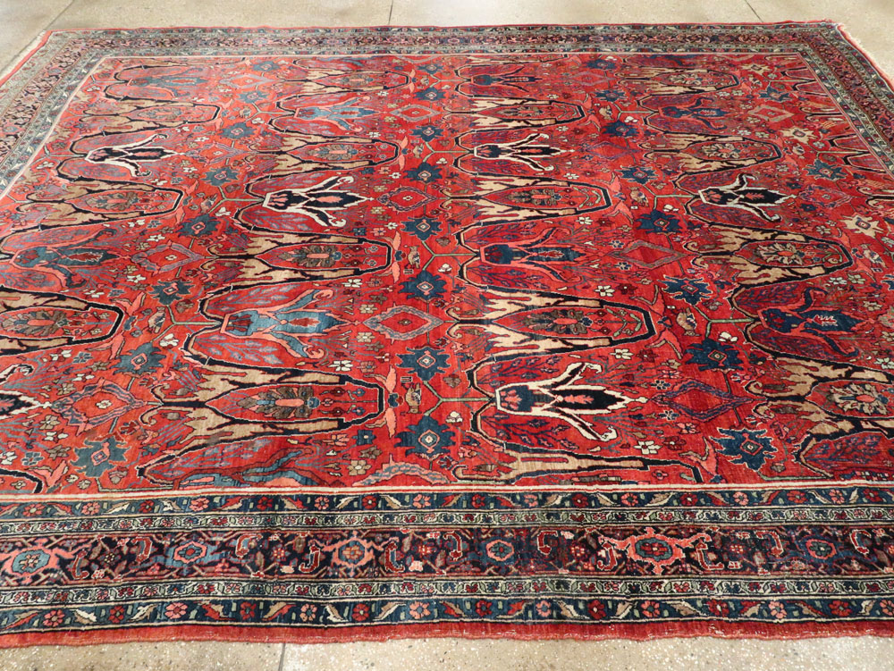 Antique Persian Bidjar Carpet, No.27965 - Galerie Shabab