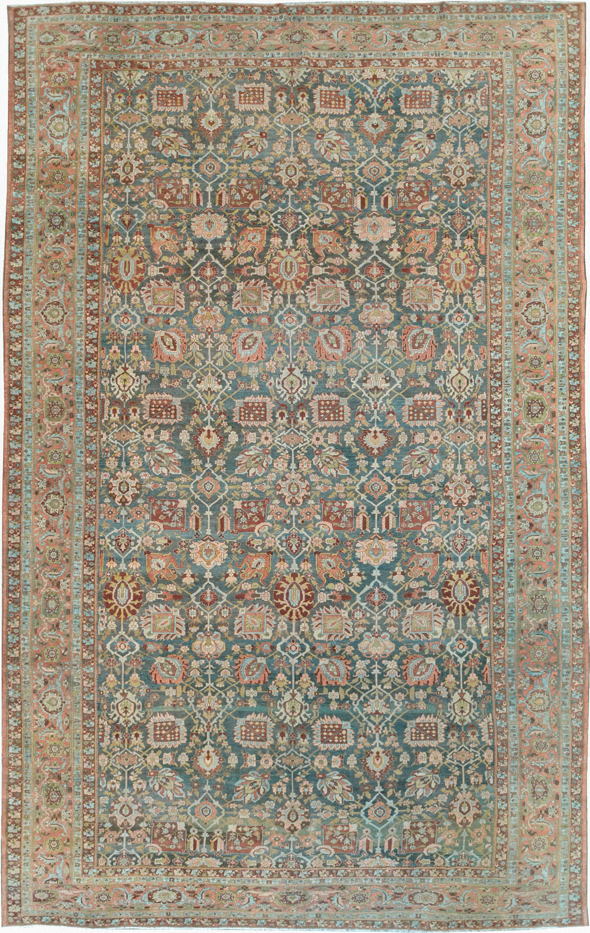 Antique Persian Bidjar Oversize Carpet, No.27966 - Galerie Shabab