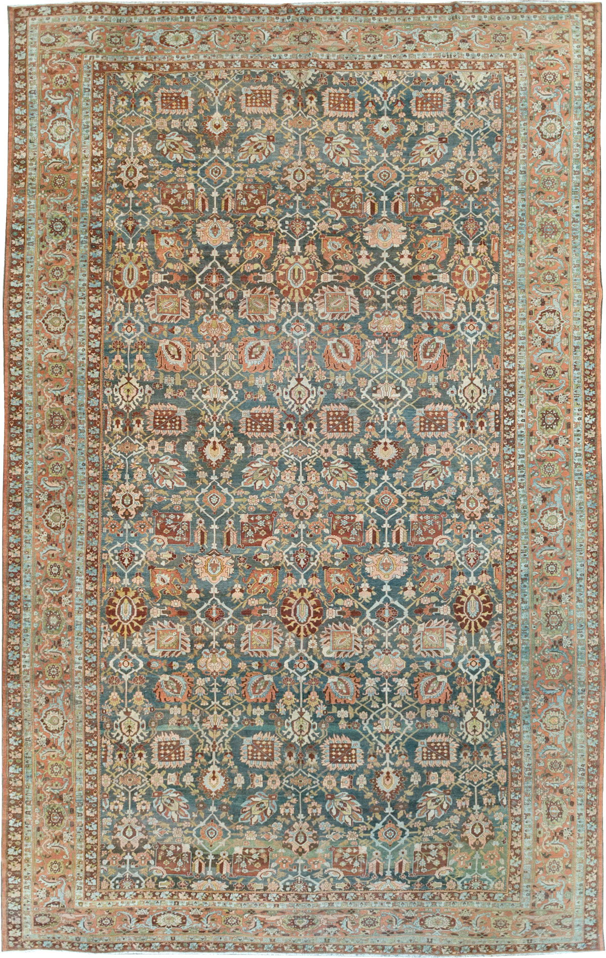 Antique Persian Bidjar Oversize Carpet, No.27966 - Galerie Shabab