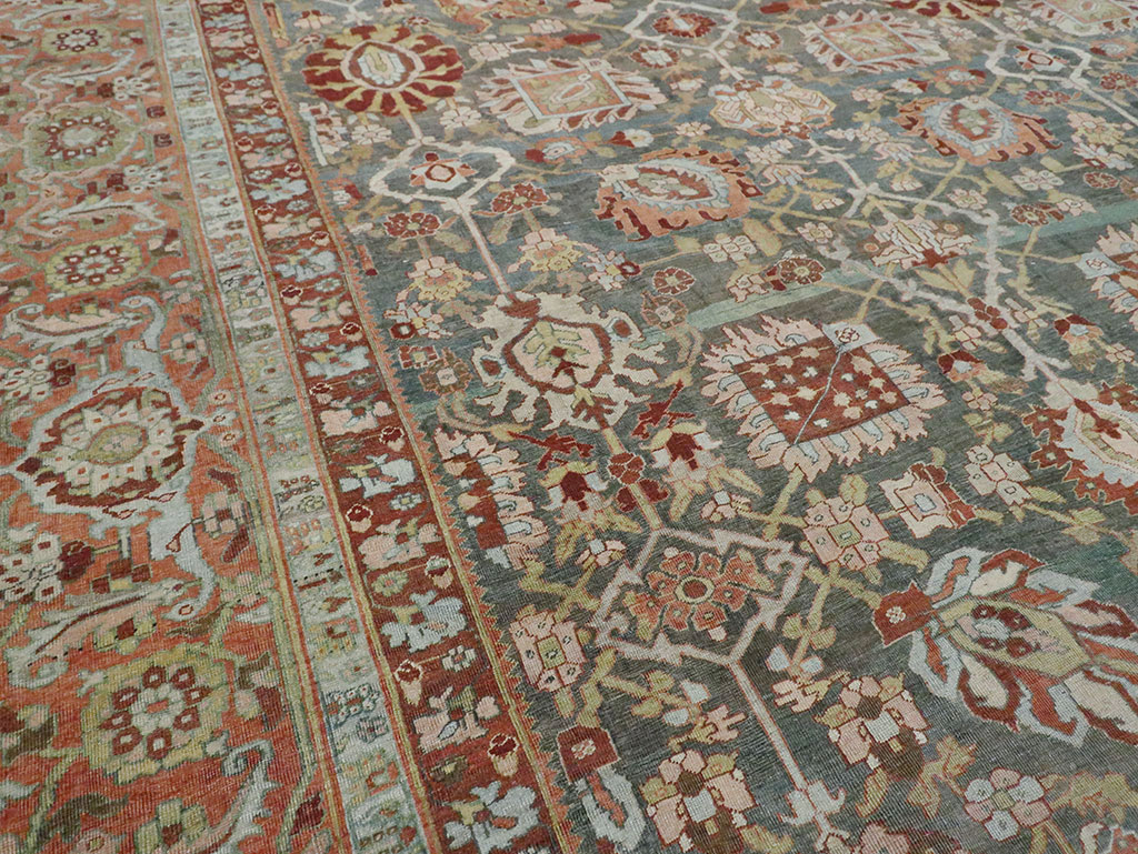 Antique Persian Bidjar Oversize Carpet, No.27966 - Galerie Shabab