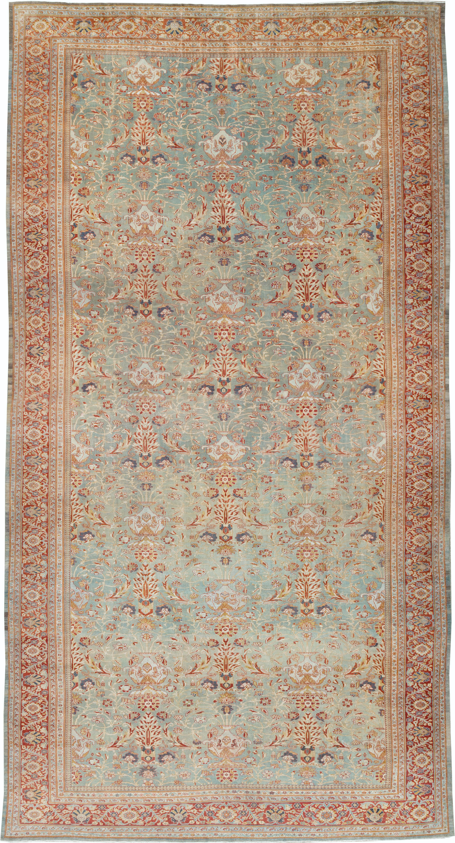 Antique Persian Sultanabad Carpet, No.27967 - Galerie Shabab