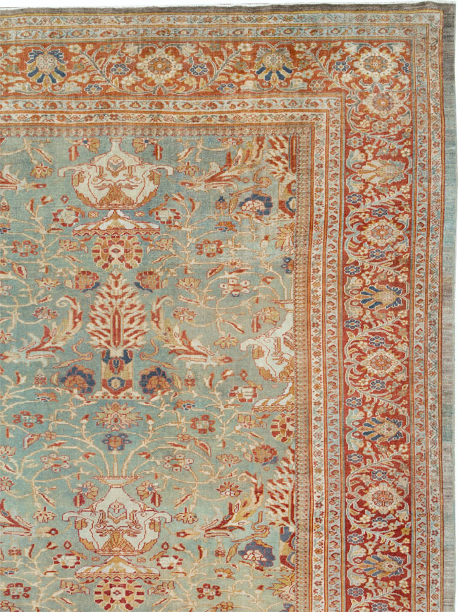 Antique Persian Sultanabad Carpet, No.27967 - Galerie Shabab