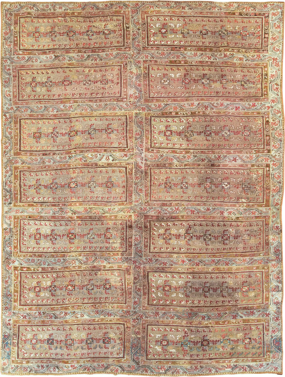 Antique Turkish Ghiordes Large Carpet, No.27973 - Galerie Shabab