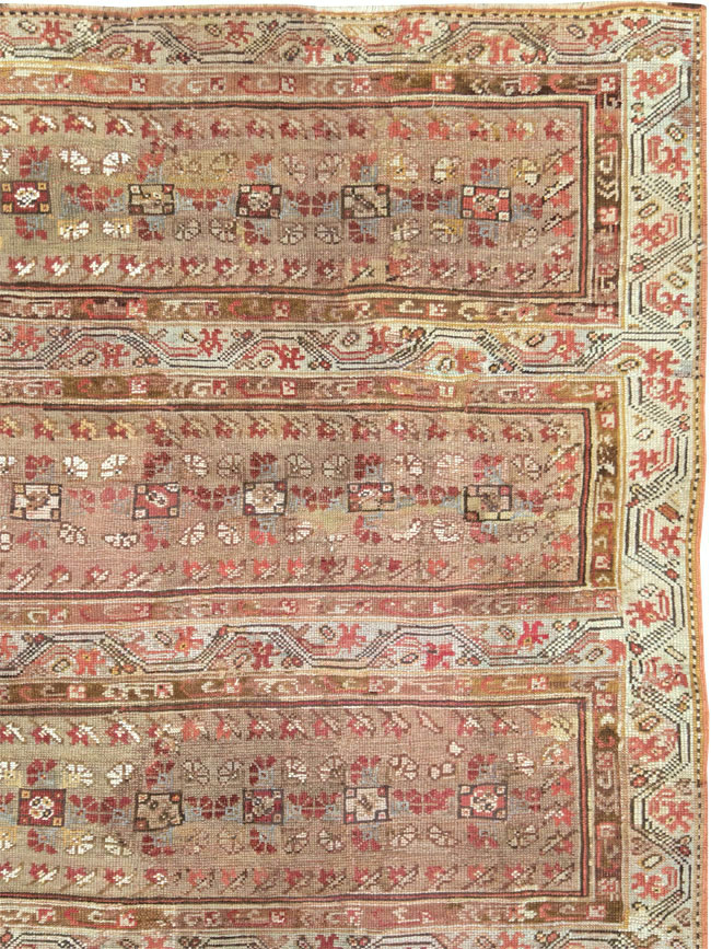 Antique Turkish Ghiordes Large Carpet, No.27973 - Galerie Shabab