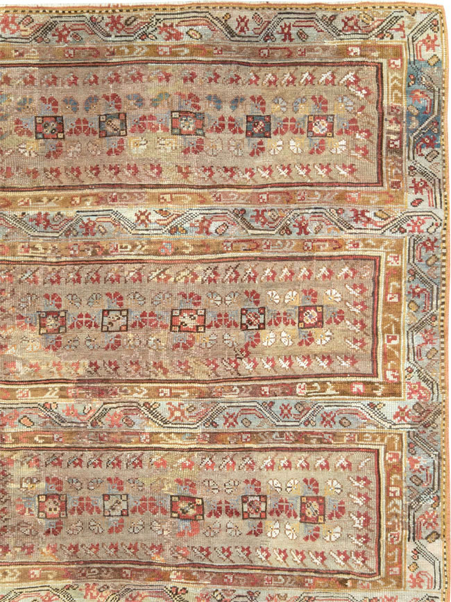 Antique Turkish Ghiordes Large Carpet, No.27973 - Galerie Shabab