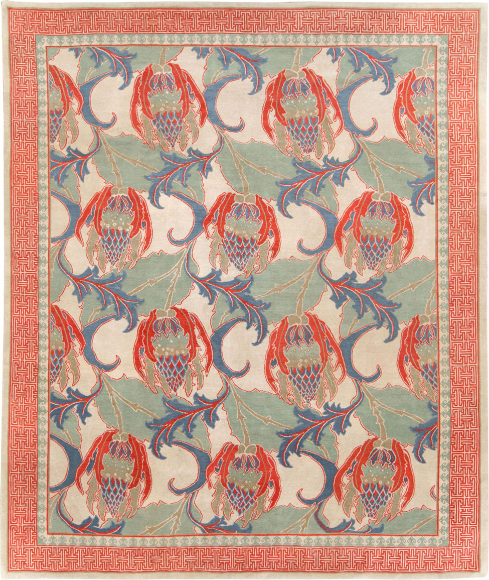Modern Tibetan Room Size Carpet, No.27975 - Galerie Shabab