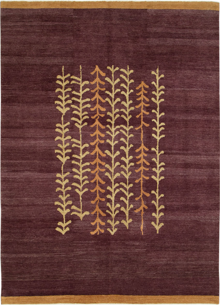 Contemporary Turkish Anatolian Room Size Carpet, No.27976 - Galerie Shabab