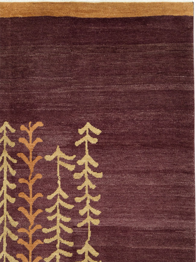 Contemporary Turkish Anatolian Room Size Carpet, No.27976 - Galerie Shabab