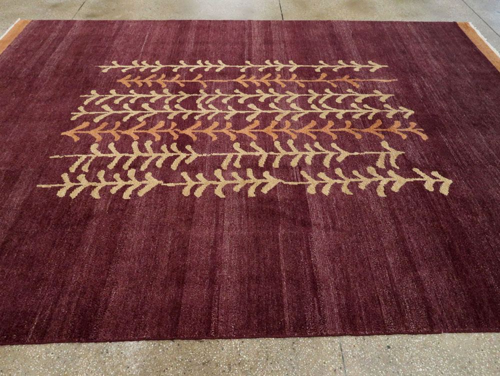 Contemporary Turkish Anatolian Room Size Carpet, No.27976 - Galerie Shabab