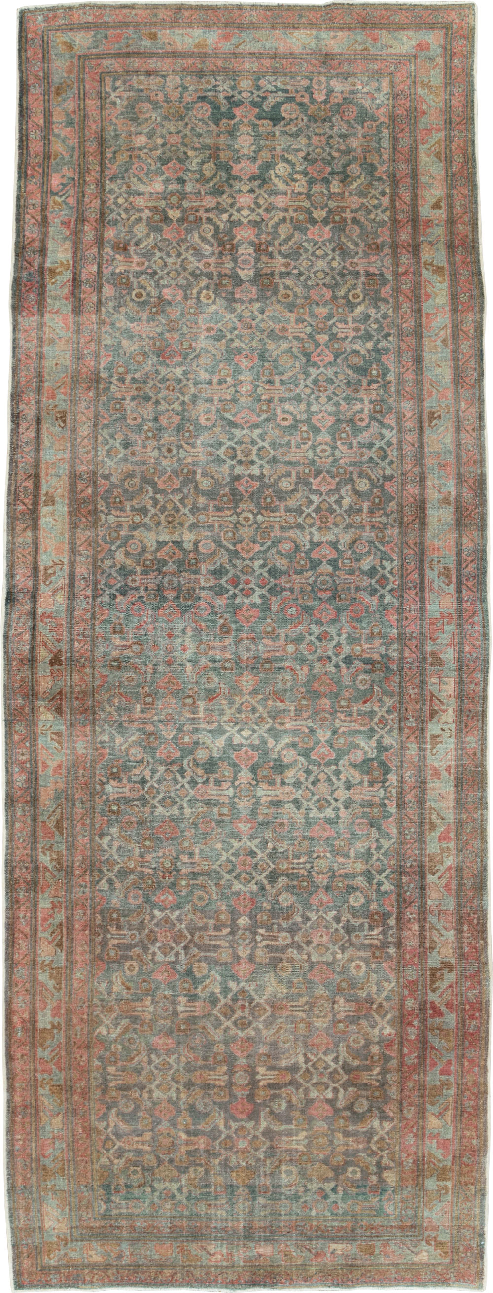 Antique Persian Malayer Gallery Carpet, No.27978 - Galerie Shabab