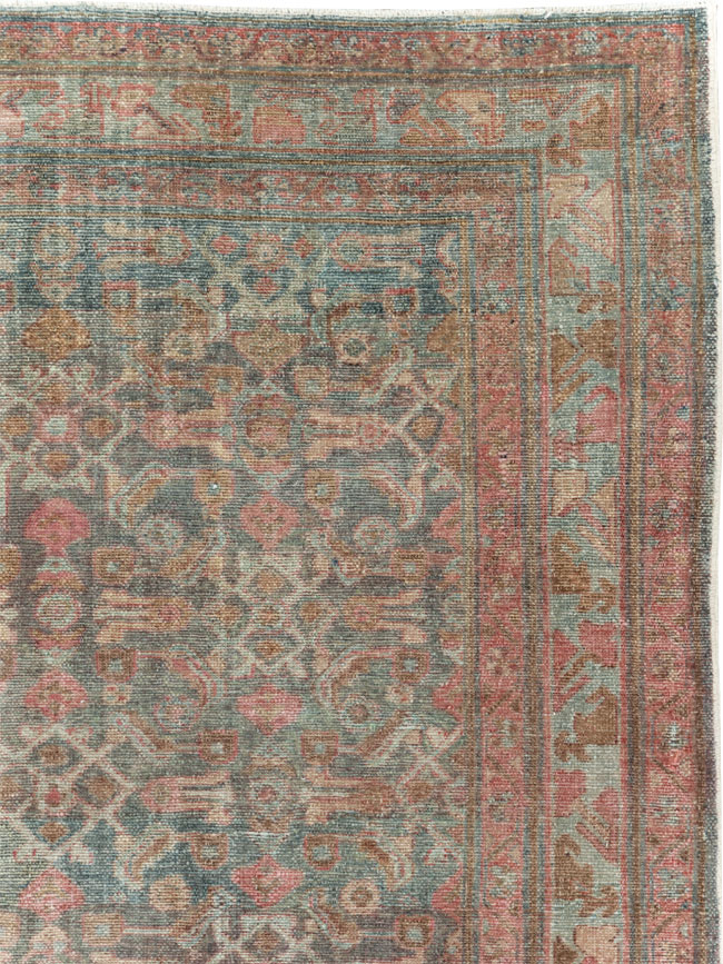 Antique Persian Malayer Gallery Carpet, No.27978 - Galerie Shabab