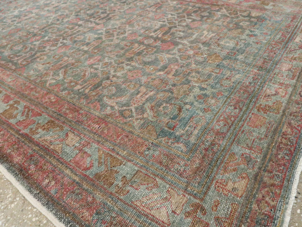 Antique Persian Malayer Gallery Carpet, No.27978 - Galerie Shabab