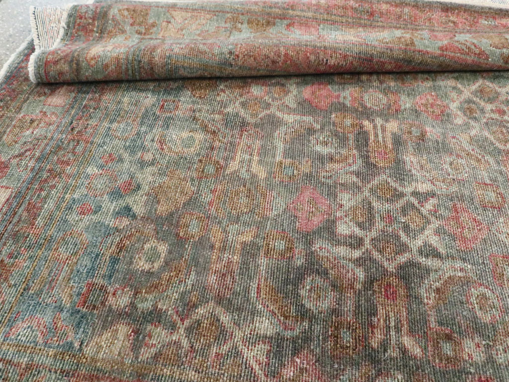 Antique Persian Malayer Gallery Carpet, No.27978 - Galerie Shabab