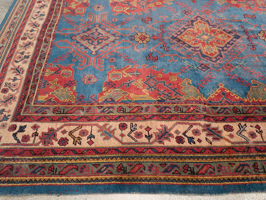 Antique Oushak Carpet, No.27979 - Galerie Shabab